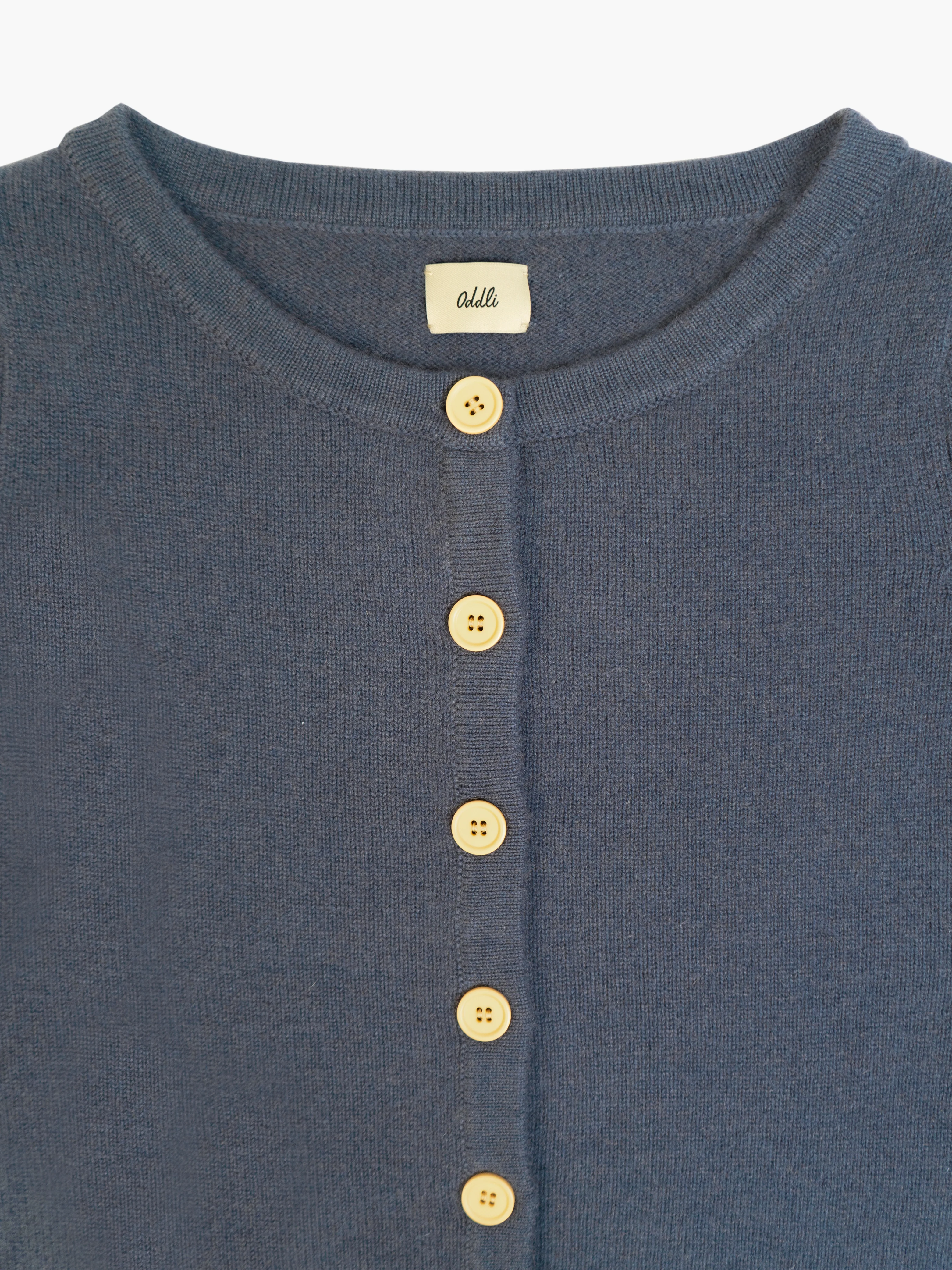 3/4 Sleeve Cashmere Cardigan - Image 4